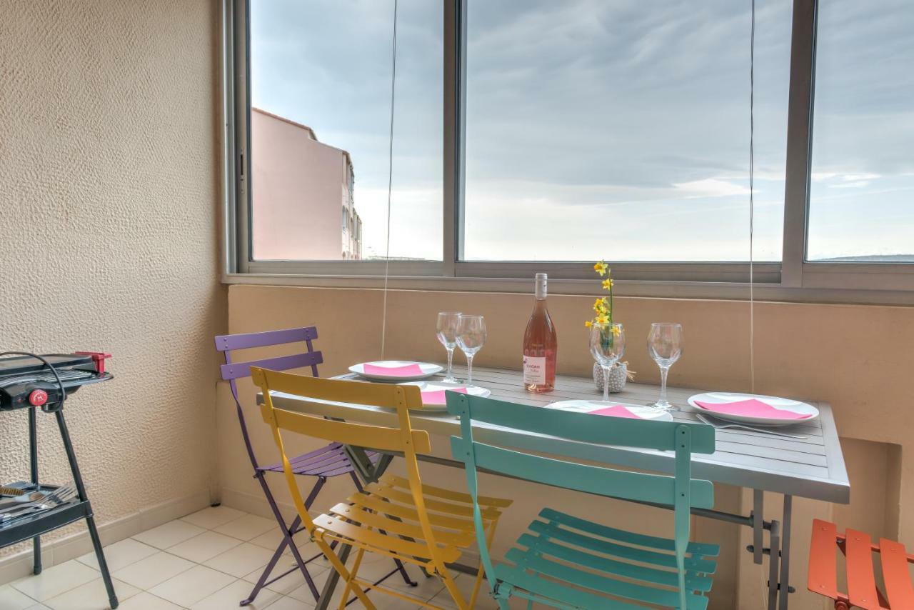 Appartement Le Flamant Rose Port-la-Nouvelle Luaran gambar